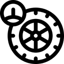 Studded winter tires